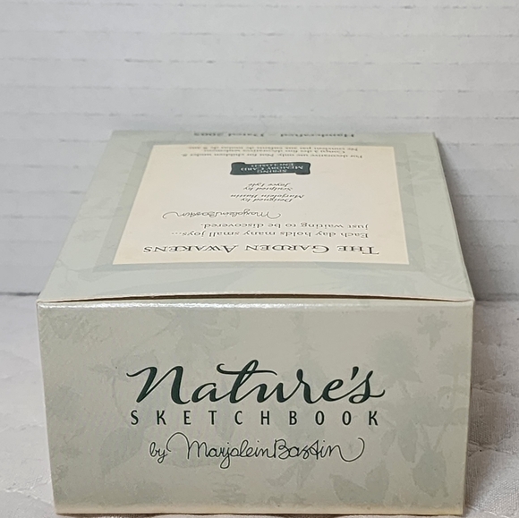 The Garden Awakens Hallmark Ornament 2005, Nature's Sketchbook, Set of 3 RARE - Picture 5 of 5